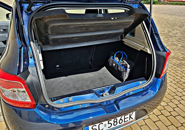 Dacia Sandero Stepway cena 32900 przebieg: 85000, rok produkcji 2016 z Częstochowa małe 191